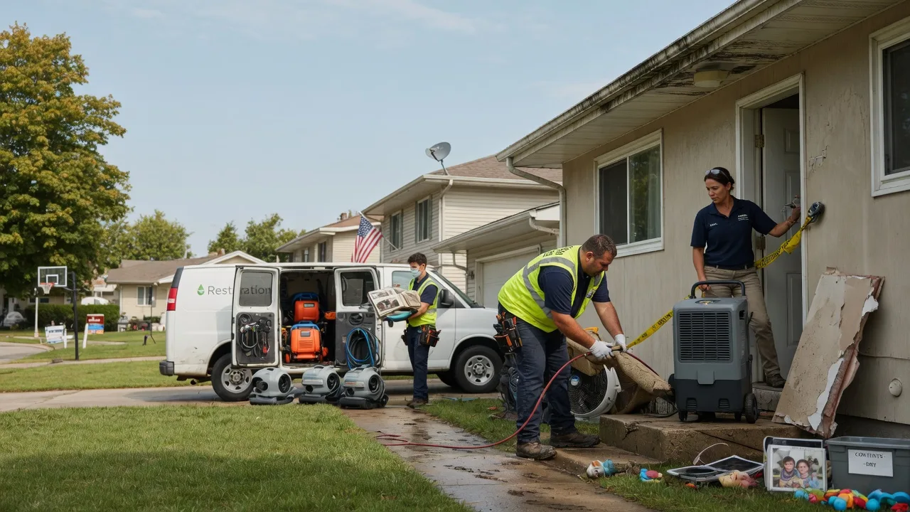 Water Damage Restoration in Catasauqua, PA near me